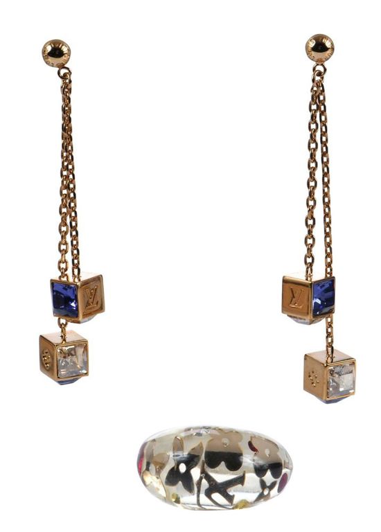 Louis Vuitton Ring and Earrings