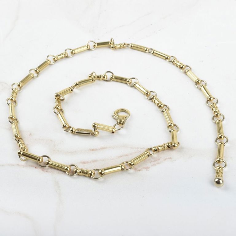 18k Yellow Gold Chain Necklace