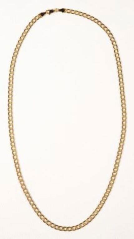 14k Gold Italian Chain Necklace