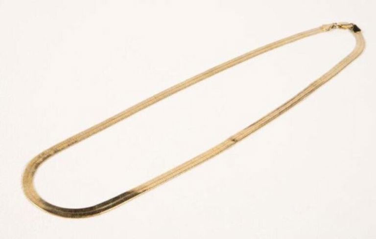 14k Gold Snake Chain Necklace