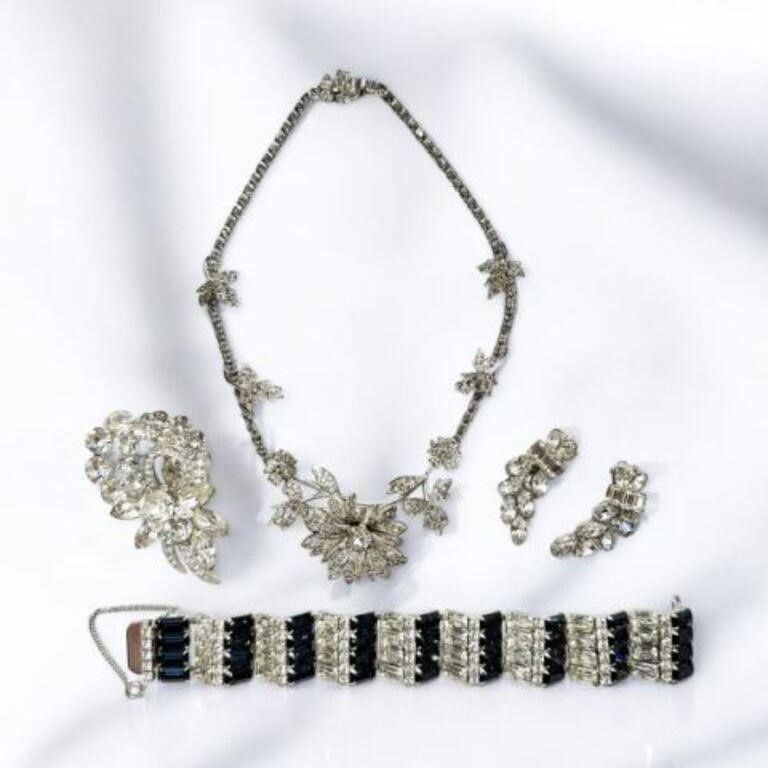 Rhinestone Jewelry Set