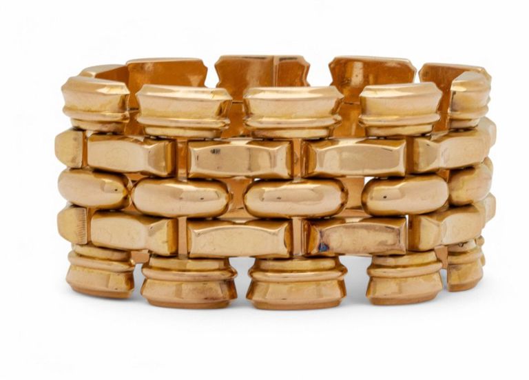 18k Yellow Gold Link Bracelet