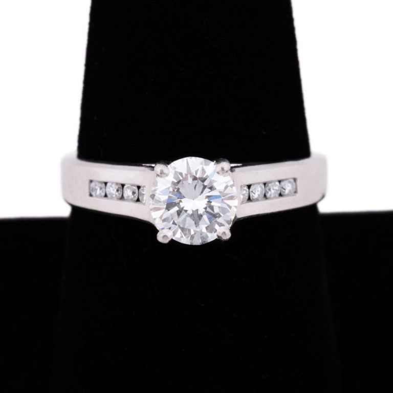Platinum Diamond Engagement Ring