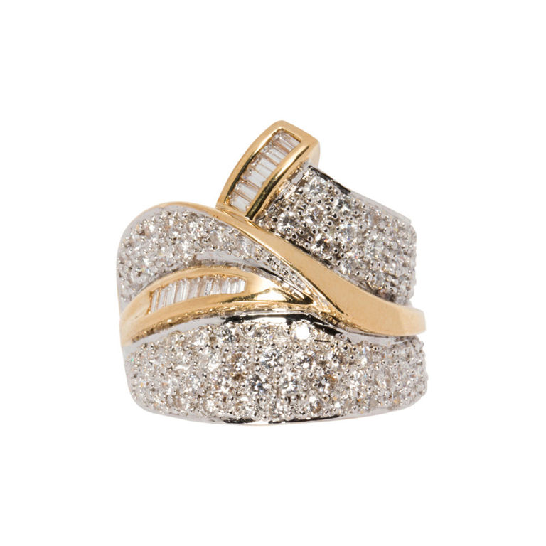 14k Gold Diamond Ring