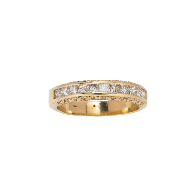 14k Gold Diamond Ring