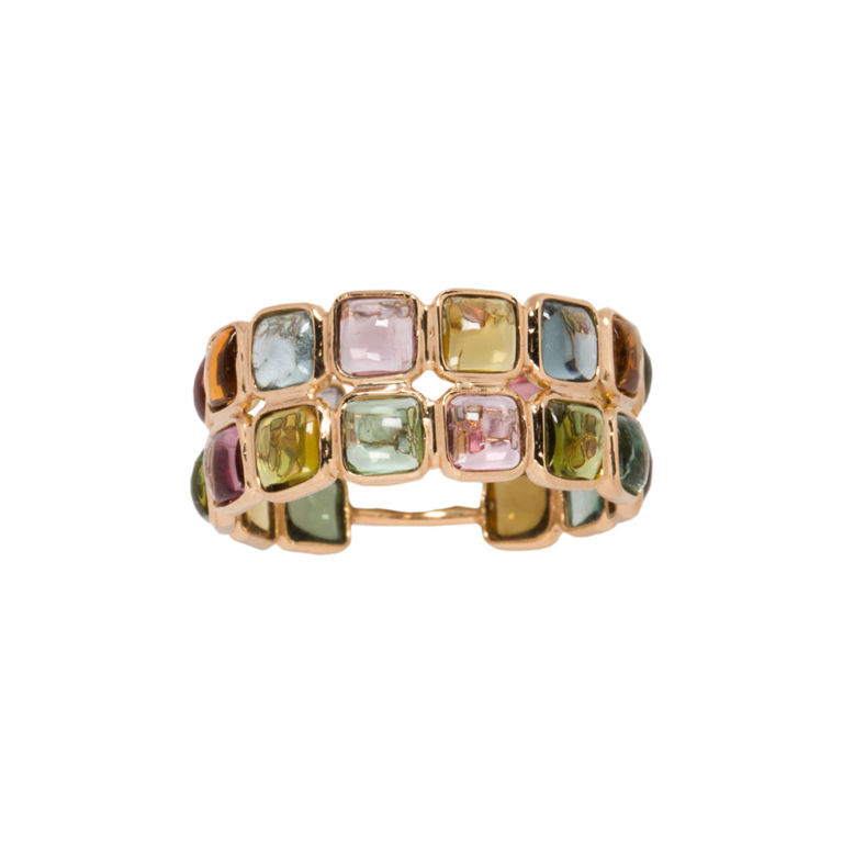 18k Gold Tourmaline Ring