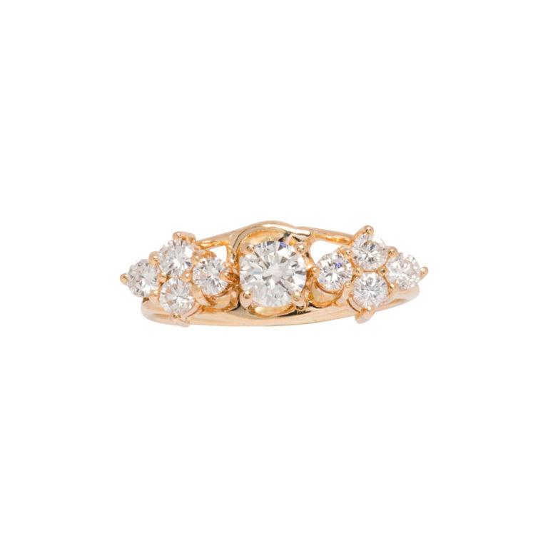 14k Gold Diamond Ring