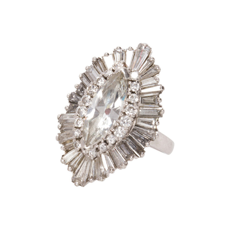 Platinum Diamond Ring/Pendant