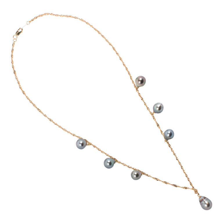 14k Gold Pearl Necklace