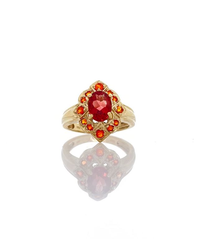 10k Gold Quartz Opal Ring