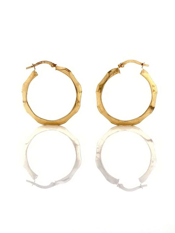 14k Gold Hoop Earrings