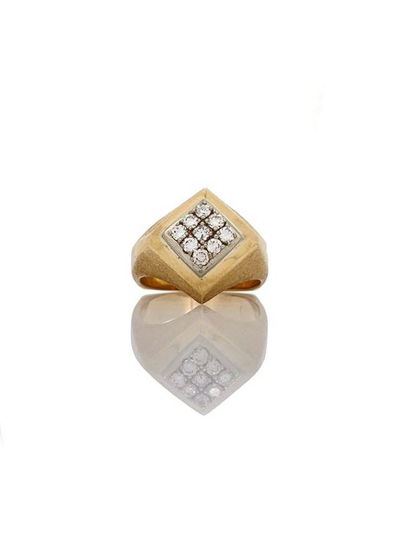 14k Gold Diamond Ring