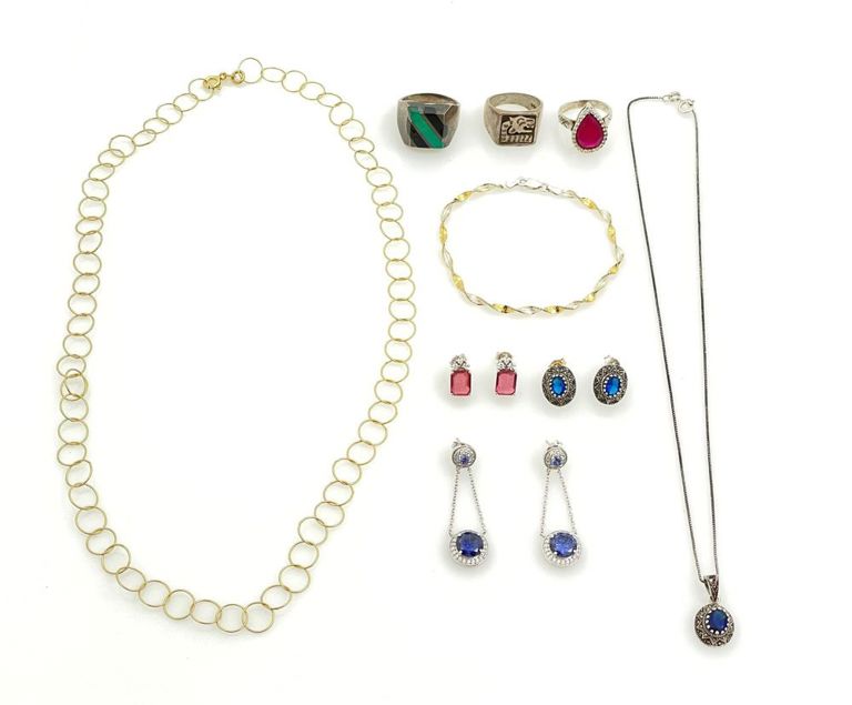 Sterling Silver Jewelry Lot