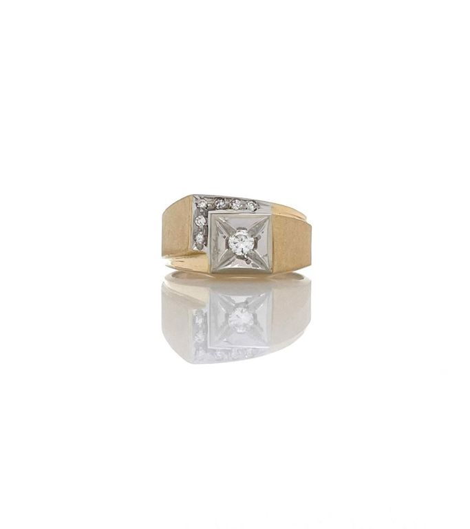 10k Gold Diamond Ring