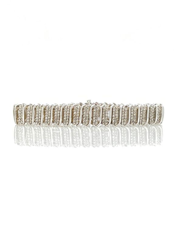 10k Gold Diamond Bracelet