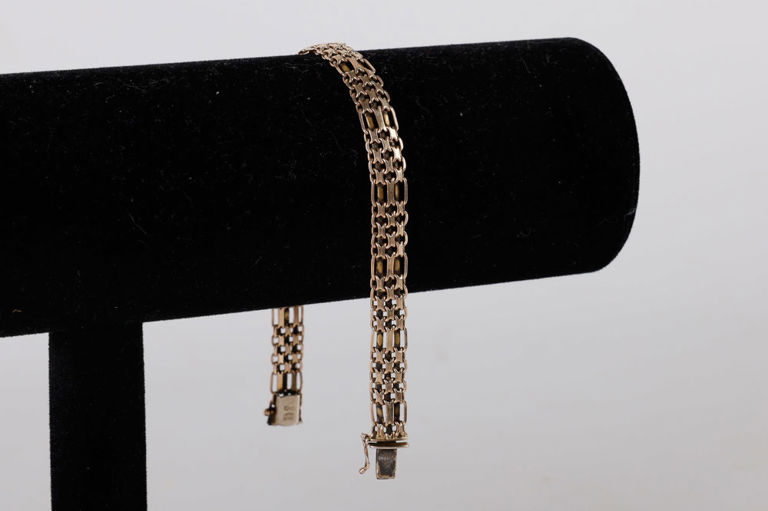14k Yellow Gold Link Bracelet