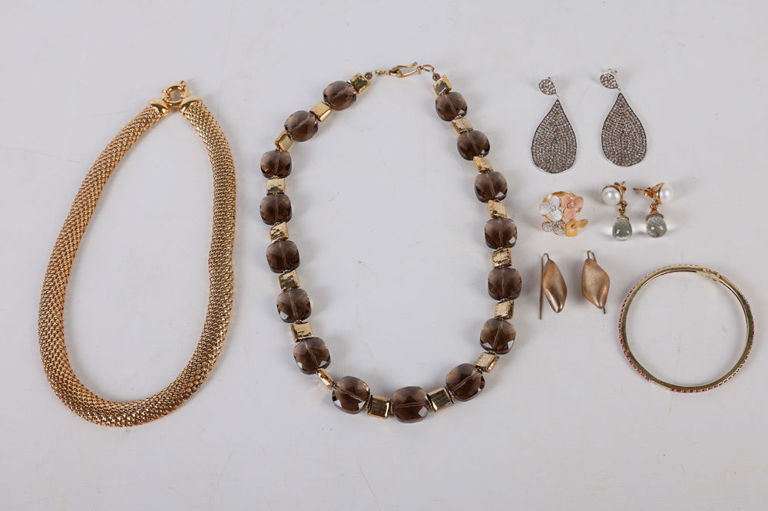 Sterling and Vermeil Jewelry Set