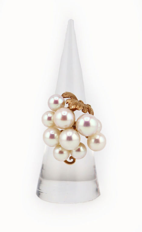 14k Gold Pearl Ring