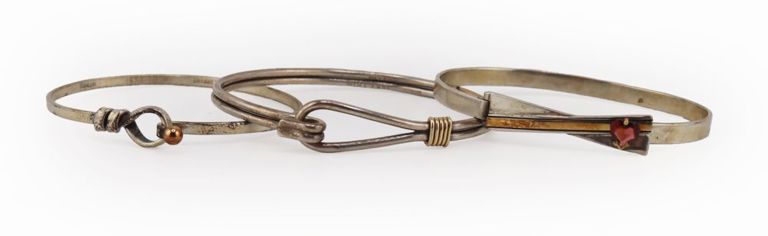 Cartier and Tiffany & Co. Silver Bracelets
