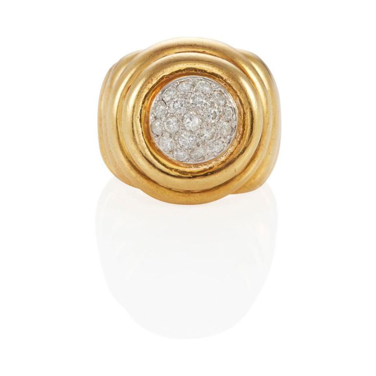 18k Gold Diamond Ring