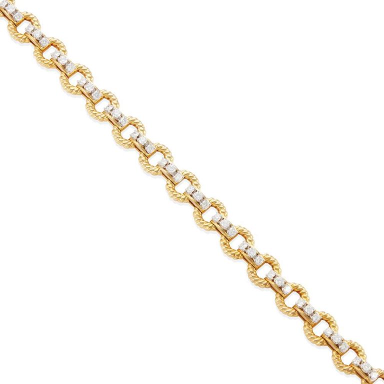 18k Gold Diamond Bracelet