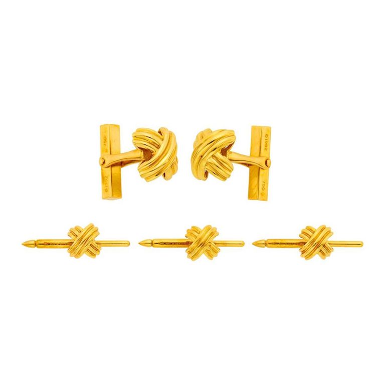18k Gold X Dress Set