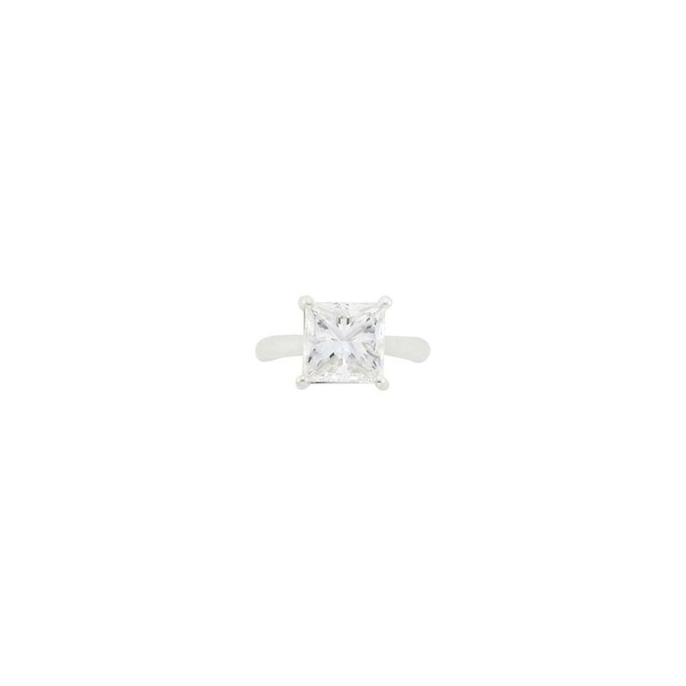 Silver and Diamond Ring