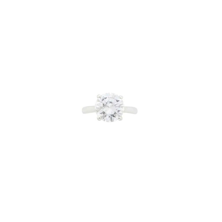 Silver Diamond Ring
