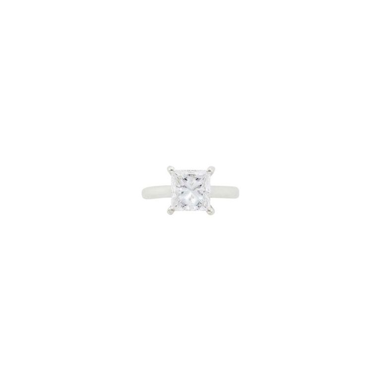 Silver Diamond Ring