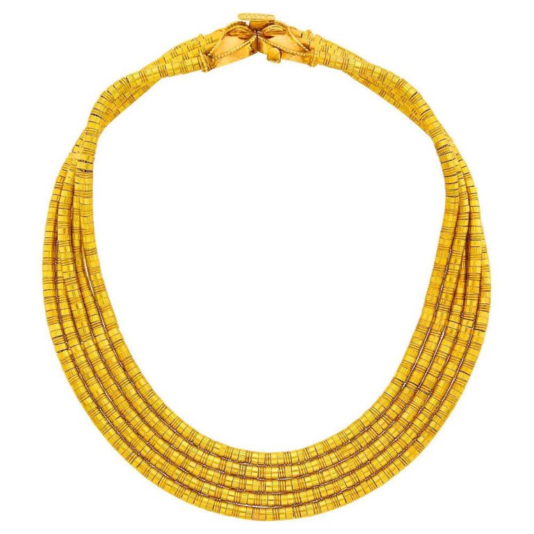 18k Gold 'Helen of Troy' Necklace