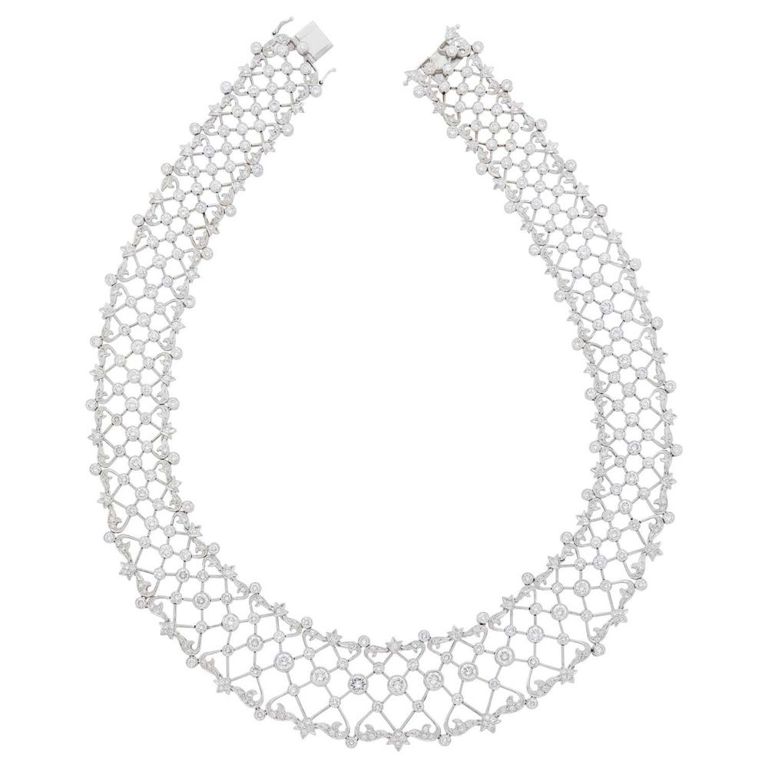 Platinum Diamond Necklace