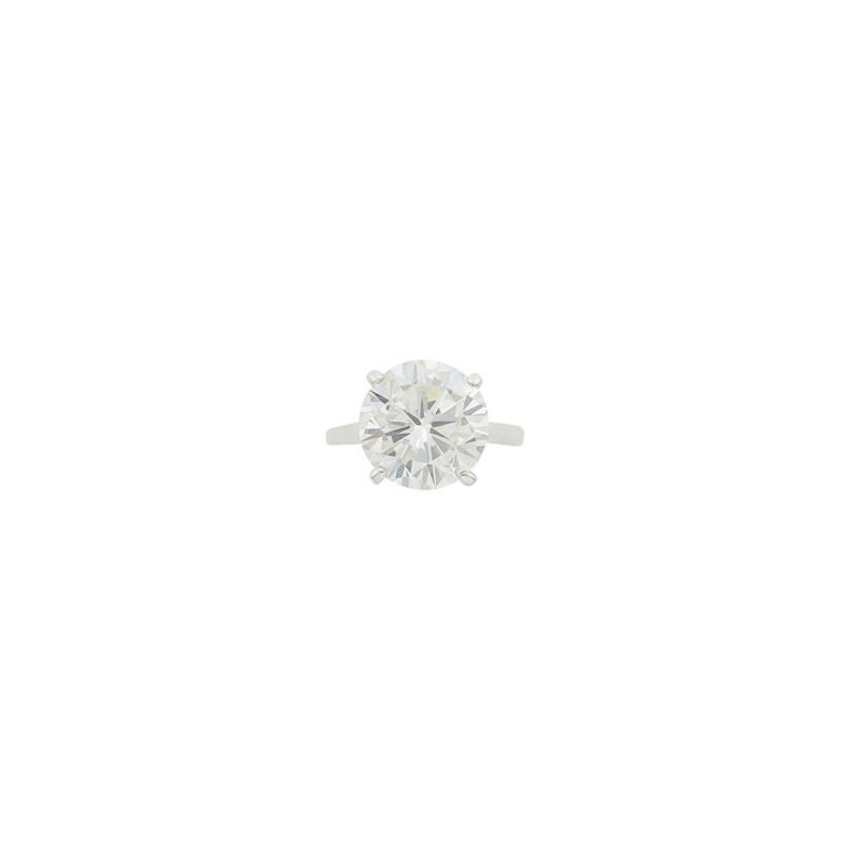 Silver Diamond Ring