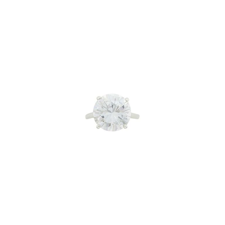 Silver Diamond Ring