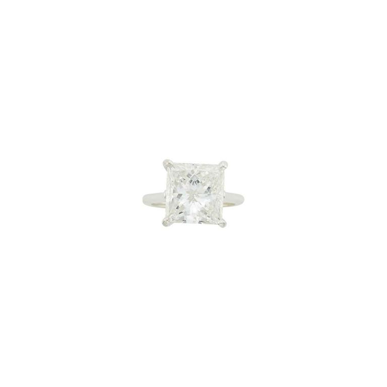 Silver Diamond Ring
