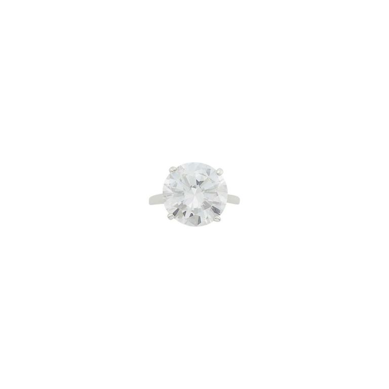 Silver Diamond Ring