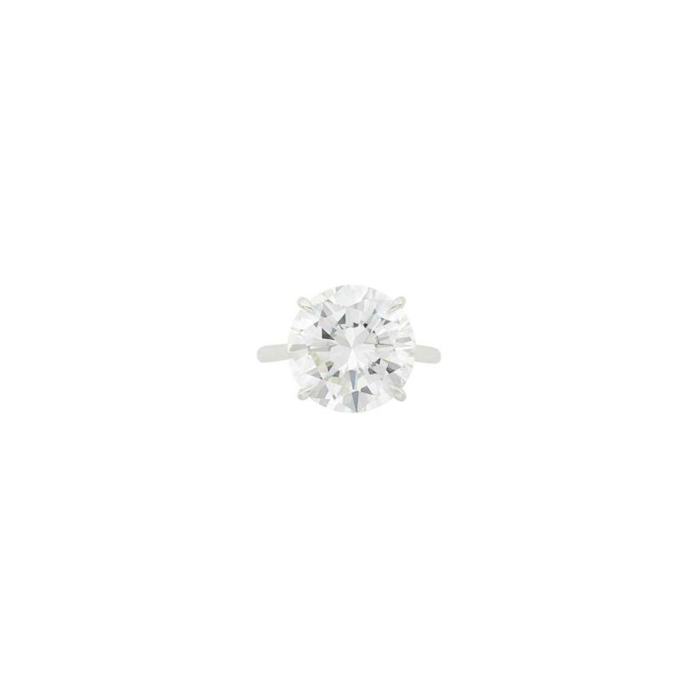 Silver Diamond Ring