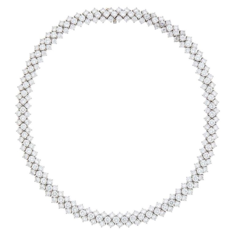 Platinum Diamond Necklace