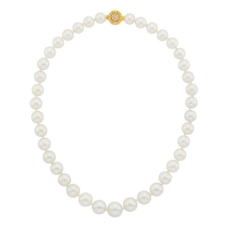 18k Gold South Sea Pearl Necklace