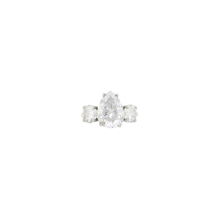 Gold and Platinum Diamond Ring