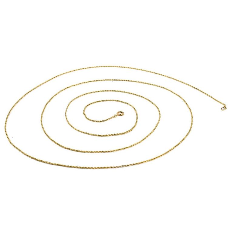 14k Yellow Gold Link Chain Necklace