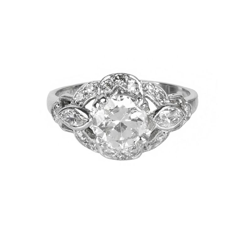 Platinum Diamond Ring
