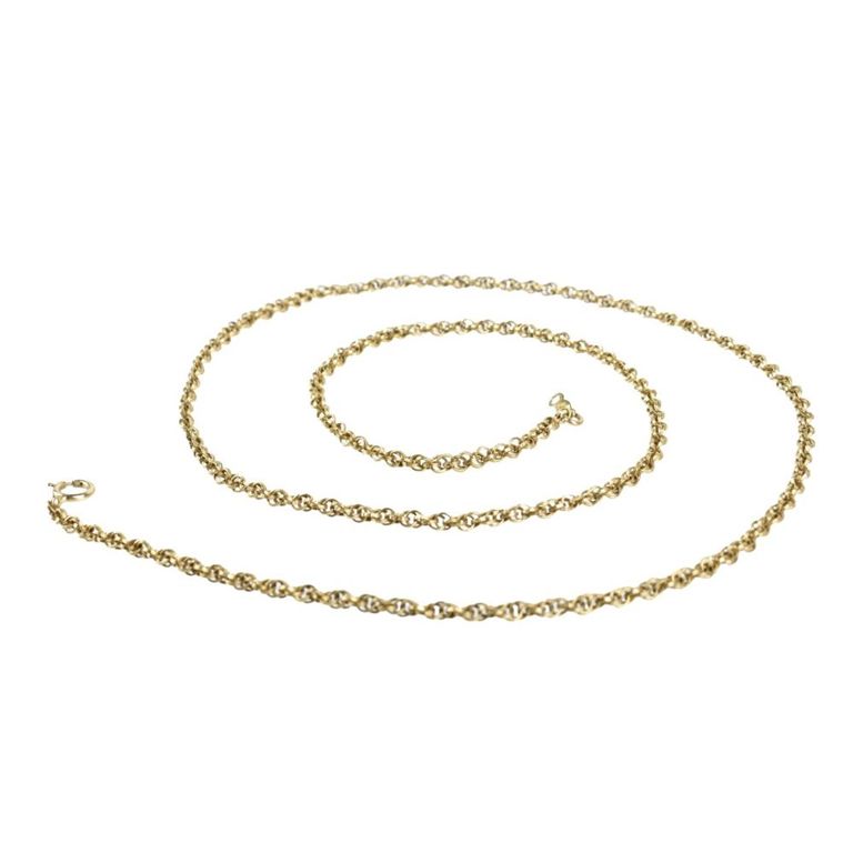 14k Yellow Gold Link Chain Necklace