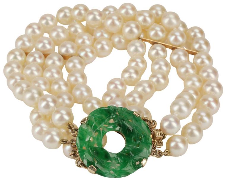 Four-Strand Pearl Bracelet
