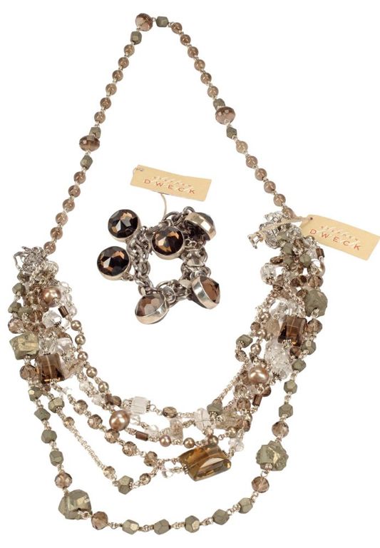Sterling Silver Smoky Quartz Jewelry Suite