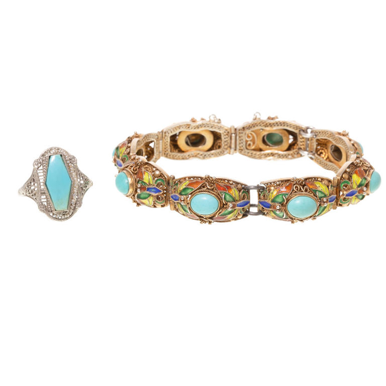 Turquoise Jewelry Set