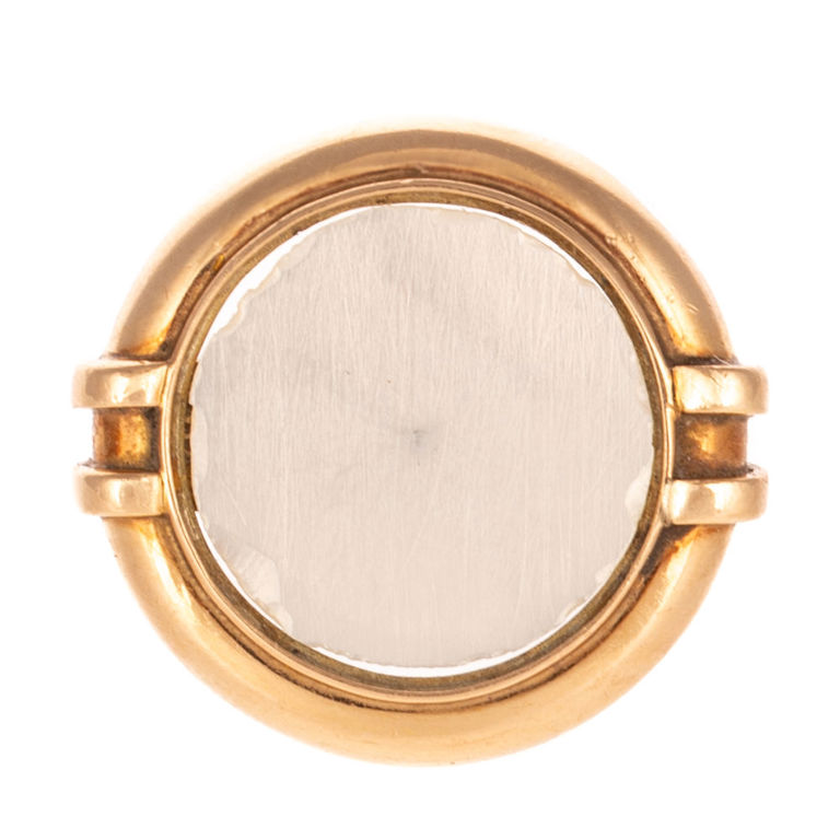 14k Yellow Gold and Mother-of-Pearl Ring