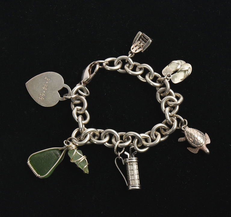 Silver Charm Bracelet