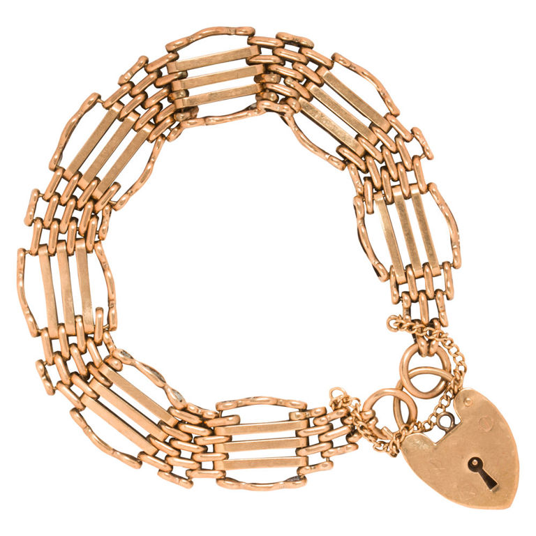 Victorian 9k Gold Bracelet