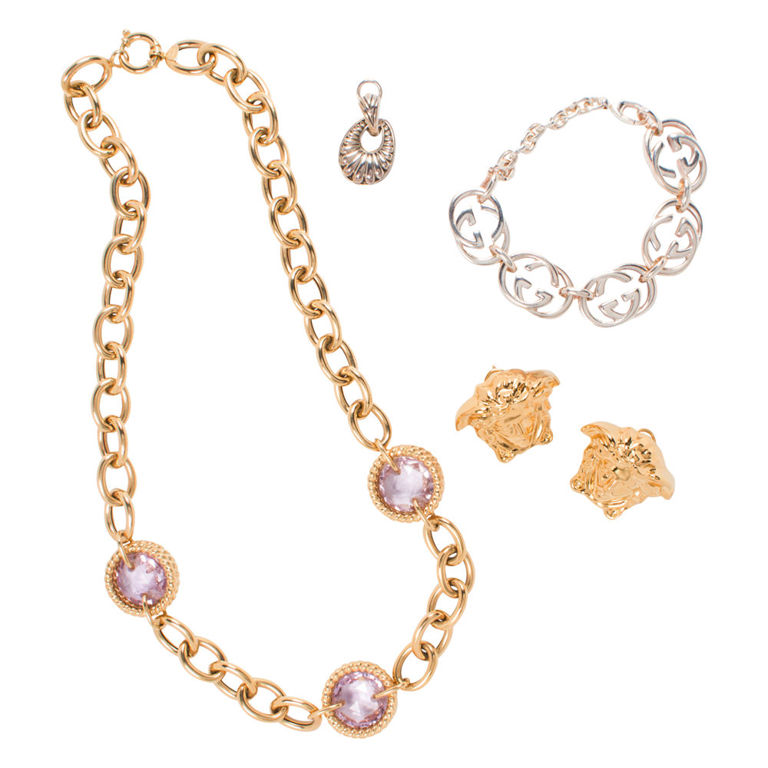 14k Gold Milor Necklace and Jewelry Group