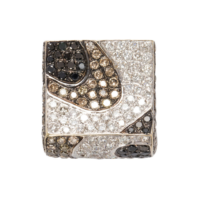 18k White Gold Diamond Ring